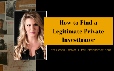 How to Find a Legitimate Private Investigator
